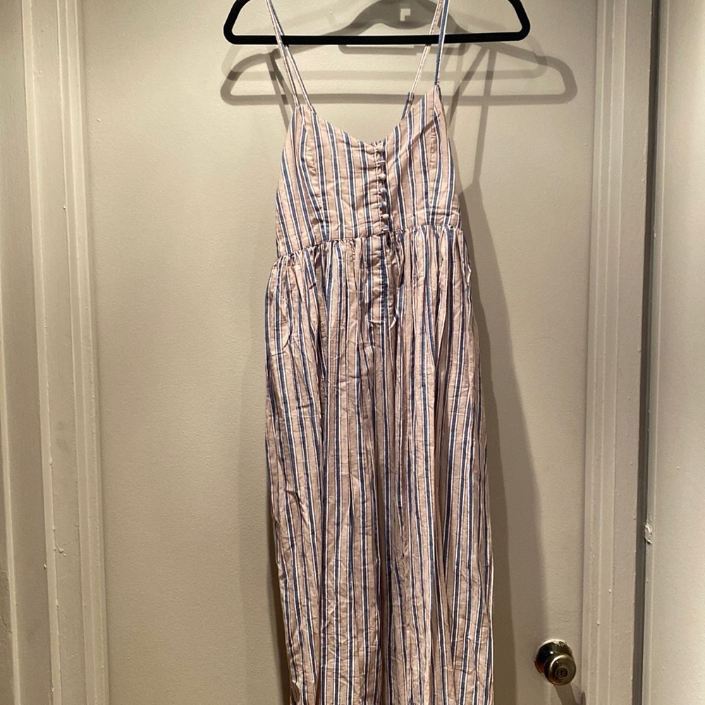 Stripes sundress with pockets